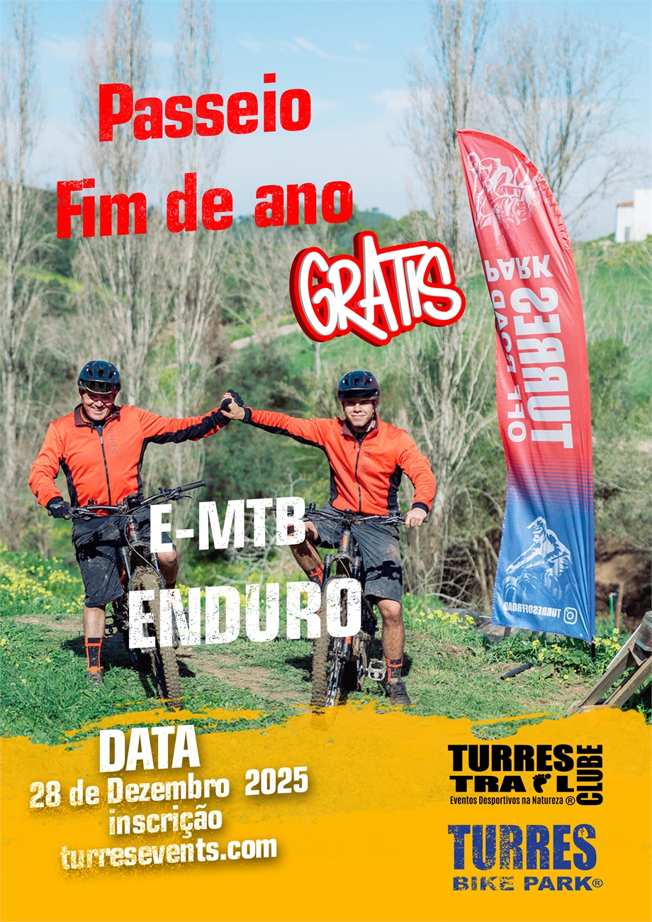 Passeio Enduro  E-MTB Fim de Ano  - Eventos - TurresEvents