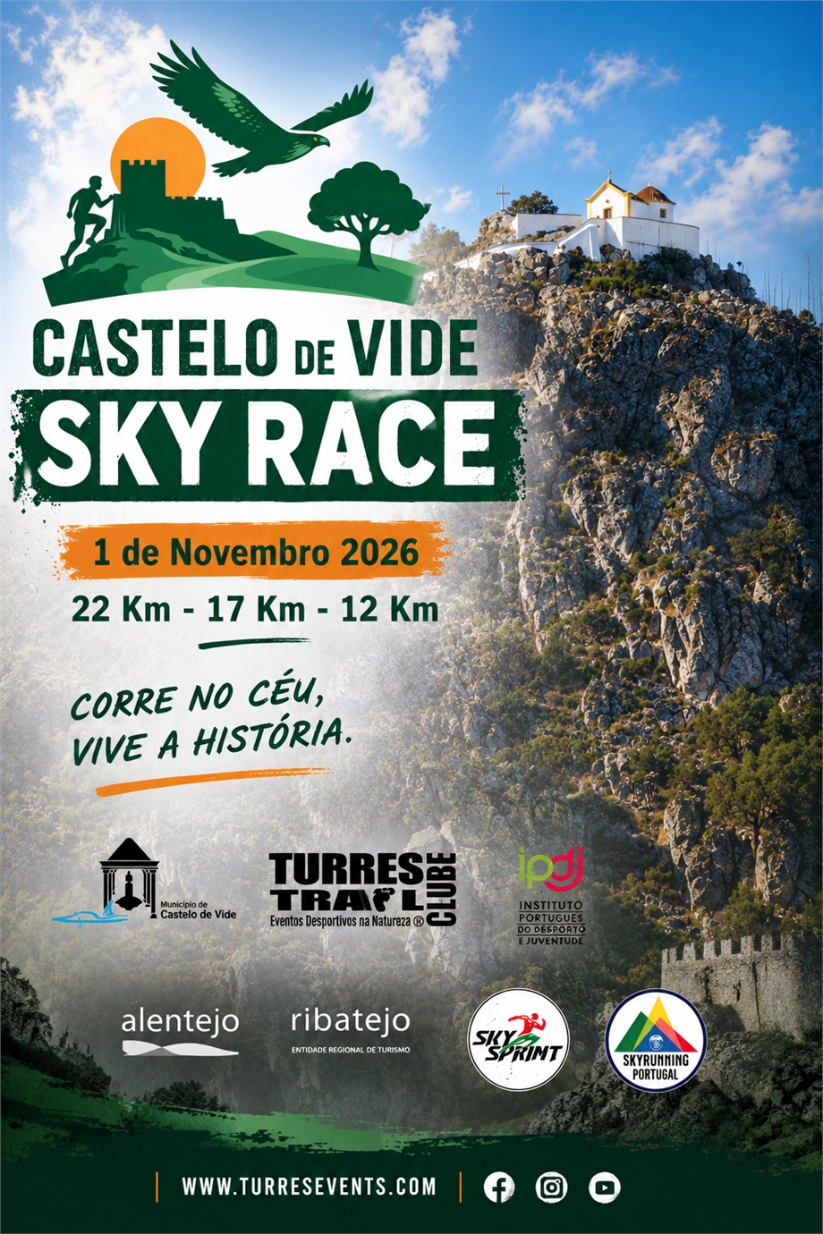 Castelo de Vide Sky Race 2026 - Eventos - TurresEvents